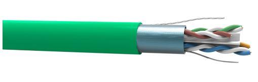 CABLE FKW FTP CAT6A GIGALAN AUG. X305MT GREEN LSZH